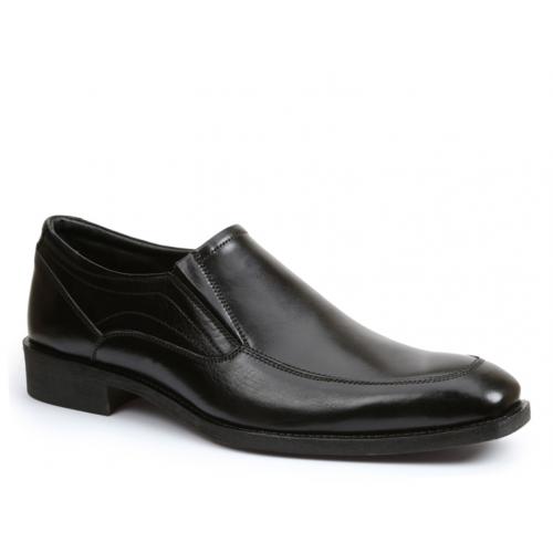 Giorgio Brutini "Koster" Black Leather Loafer Shoes 25002